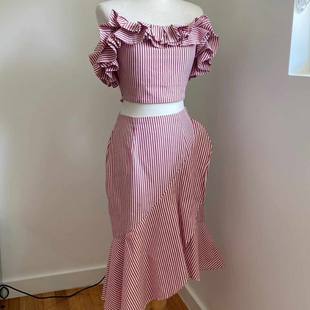 WAYF Set - Naples Ruffled Skirt and Anzio Top